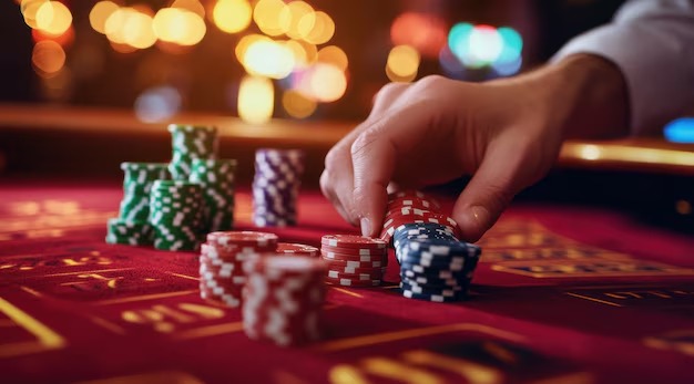 satuslot live-dealer table with multiple camera angles